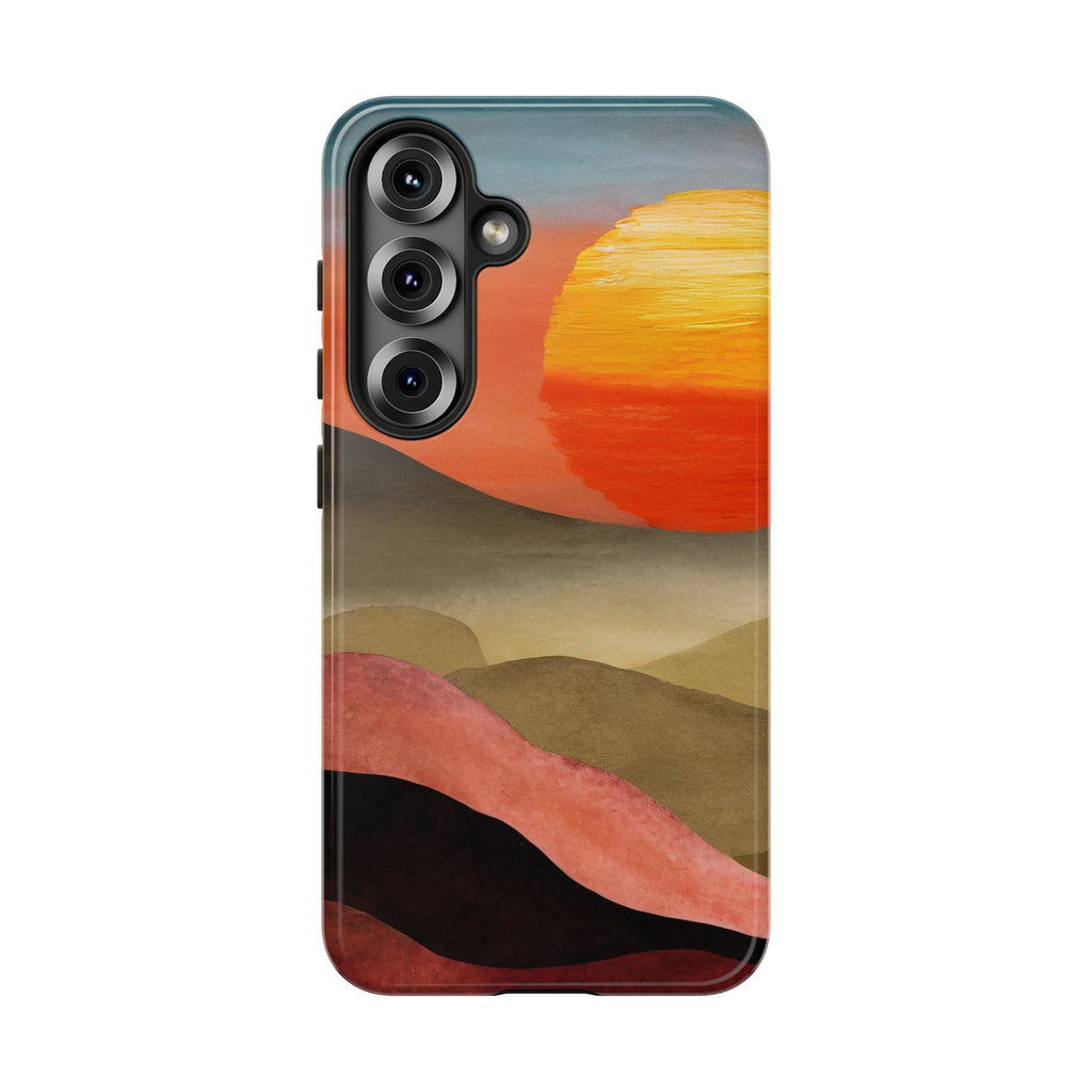Artistic Sunset Tough Phone Case