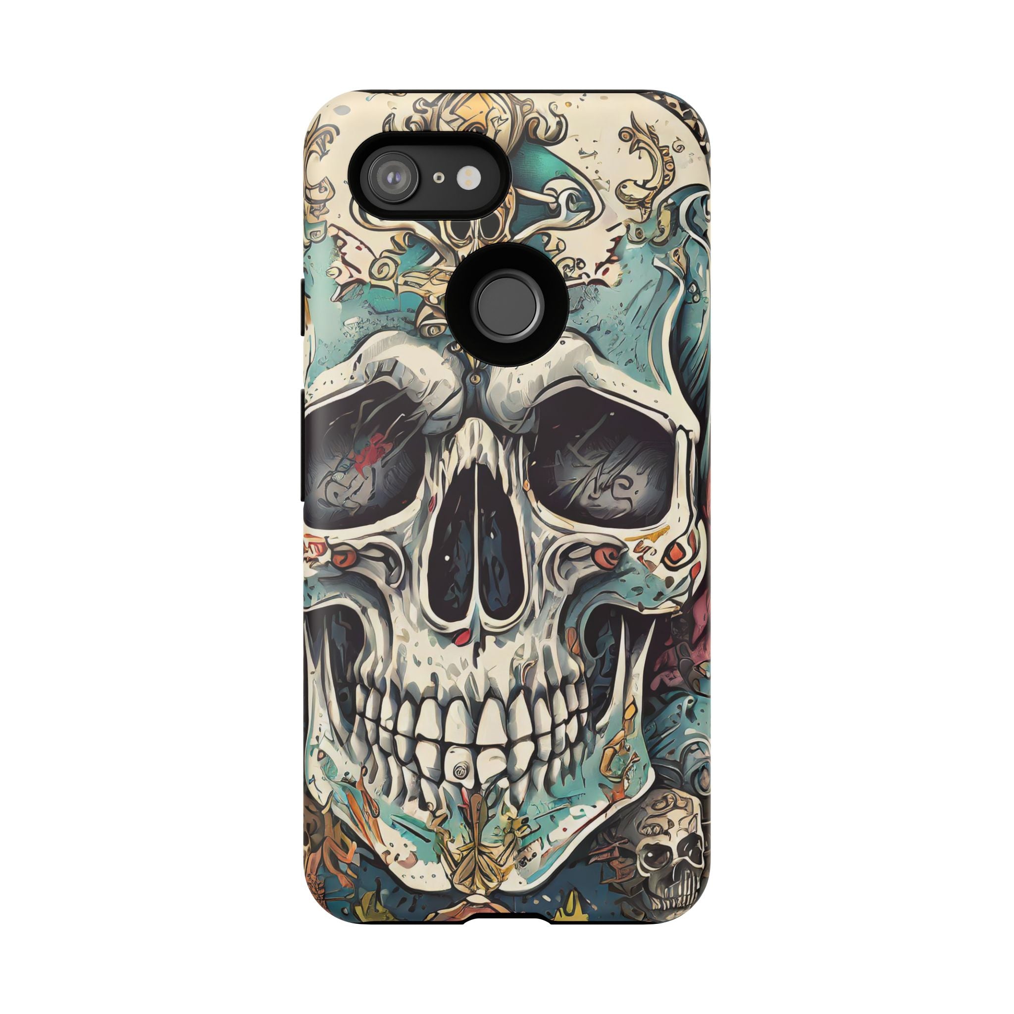 Abstract Skull Tough Phone Case