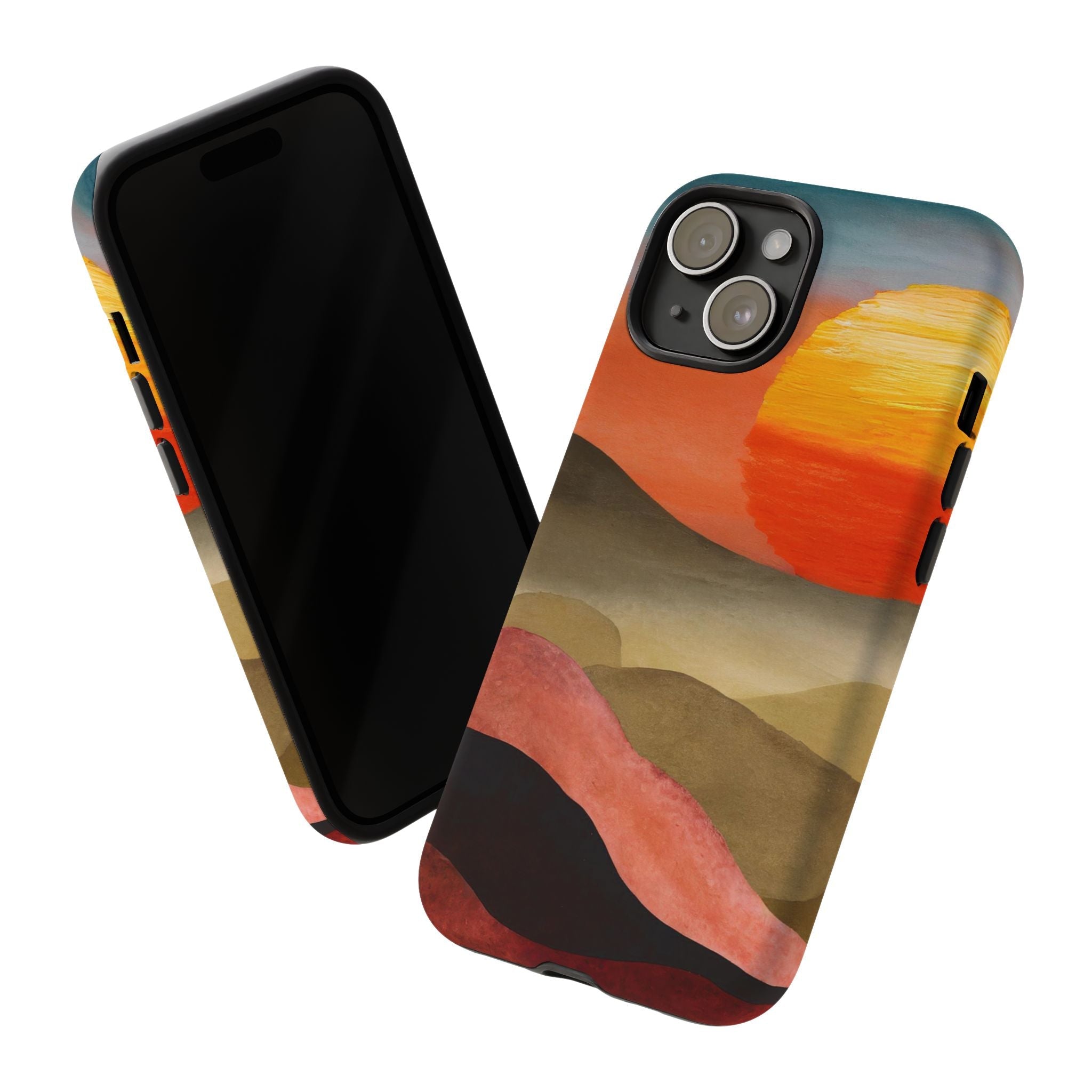 Artistic Sunset Tough Phone Case