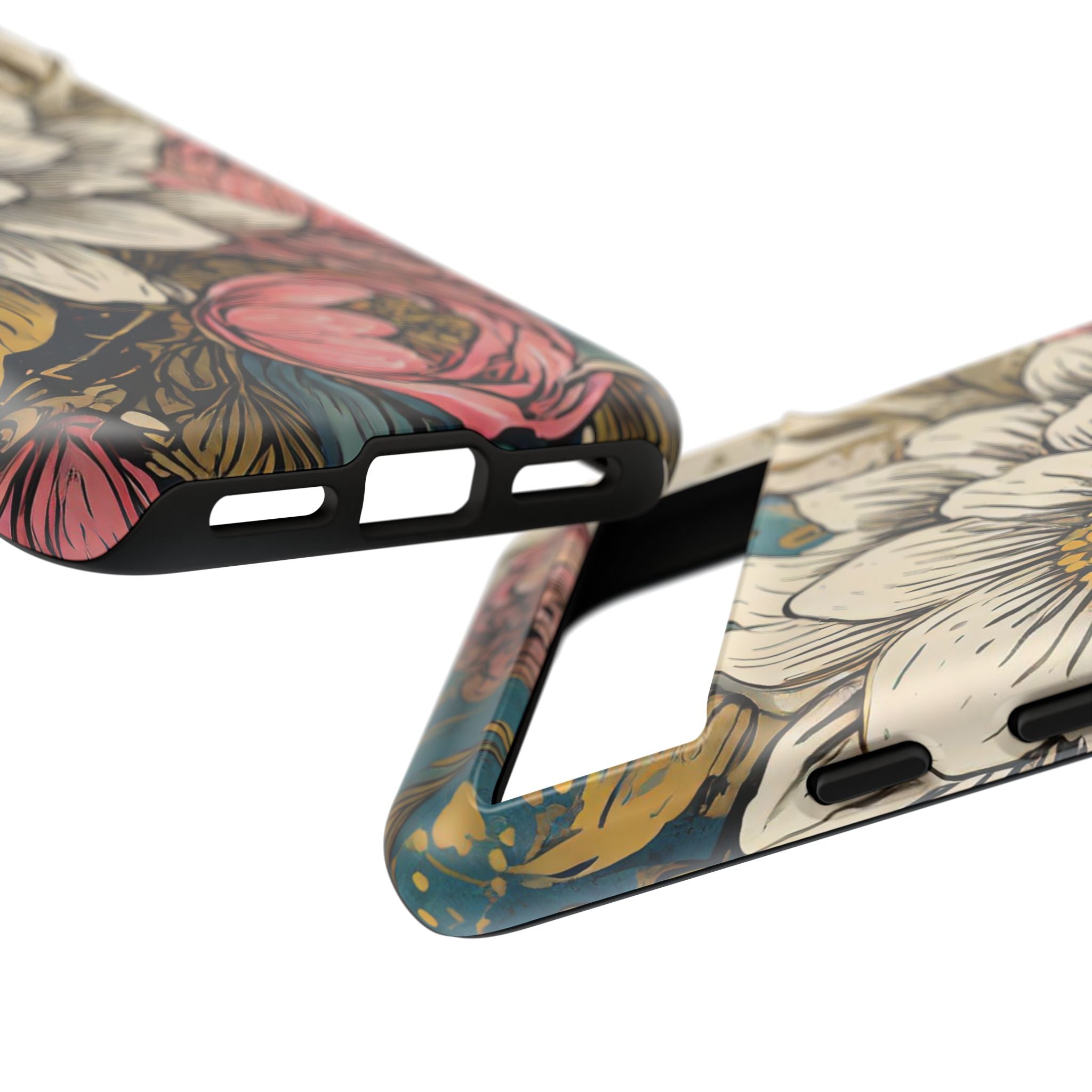 Beautiful White Floral Tough Case