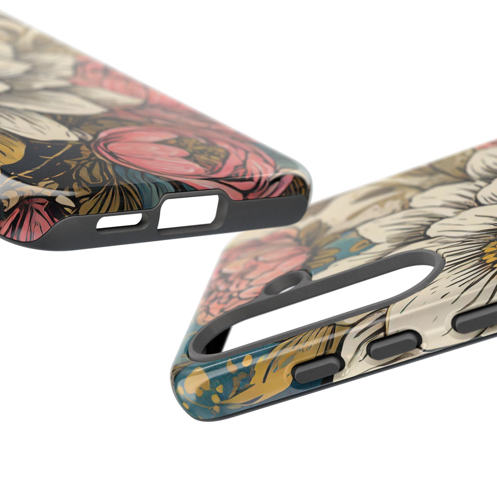 Beautiful White Floral Tough Case