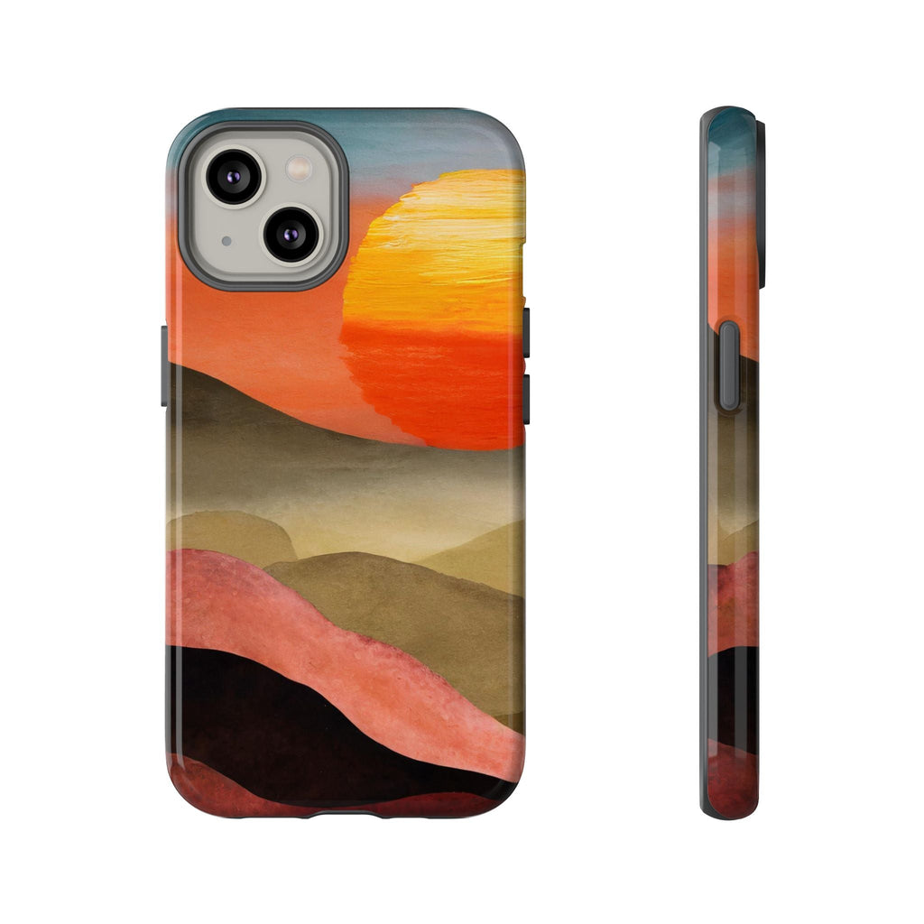 Artistic Sunset Tough Phone Case