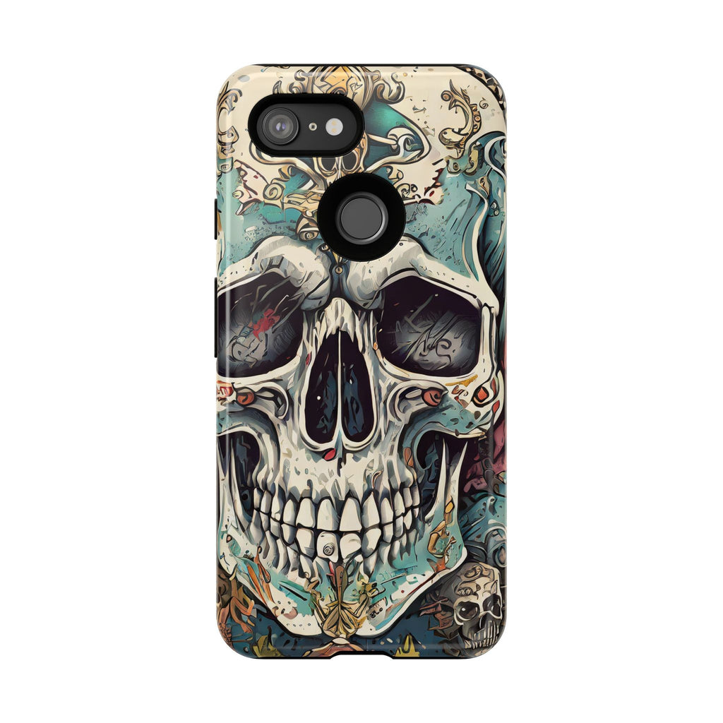 Abstract Skull Tough Phone Case