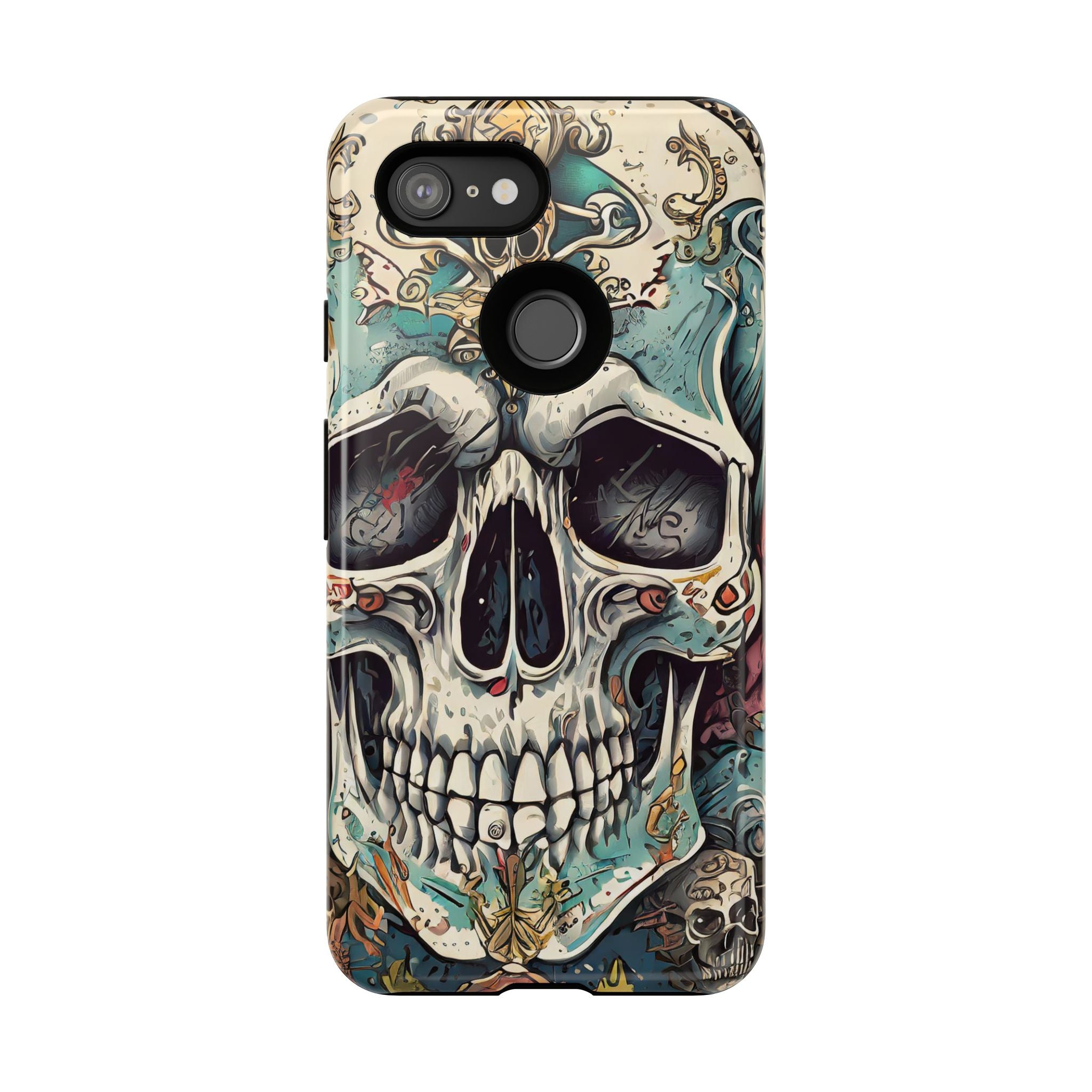 Abstract Skull Tough Phone Case