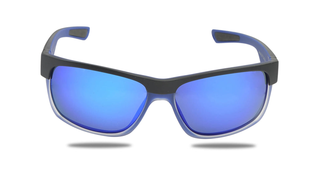 Bandon | Matte Black | Blue Flash Lens