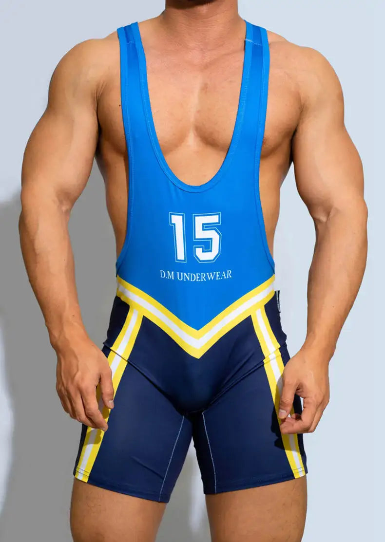 No.15 College Wrestler singlet