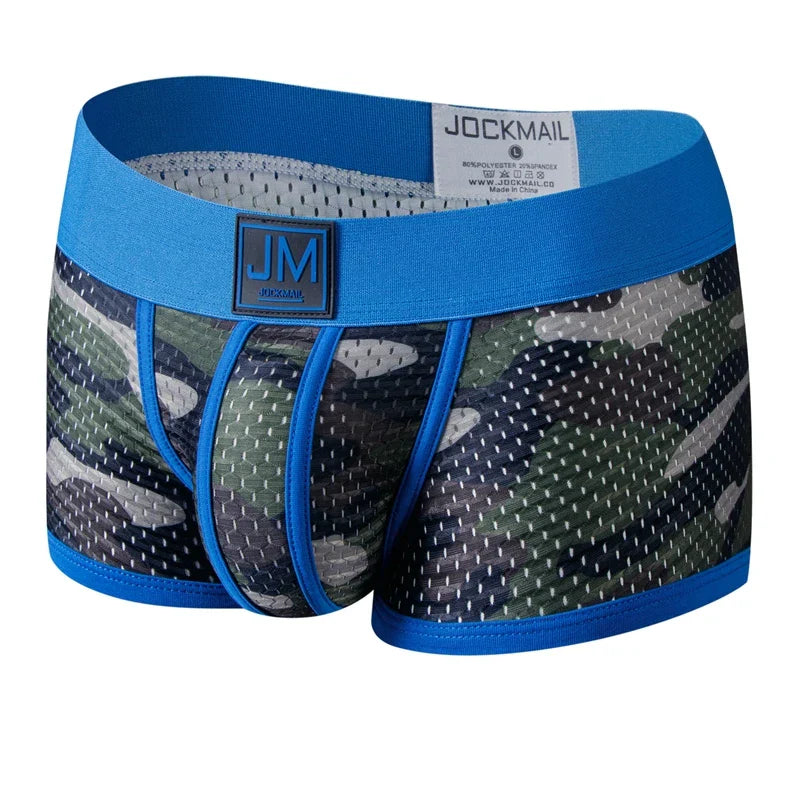 Jockmail Camo Mesh Trunks
