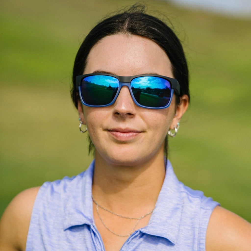 Bandon | Matte Black | Blue Flash Lens